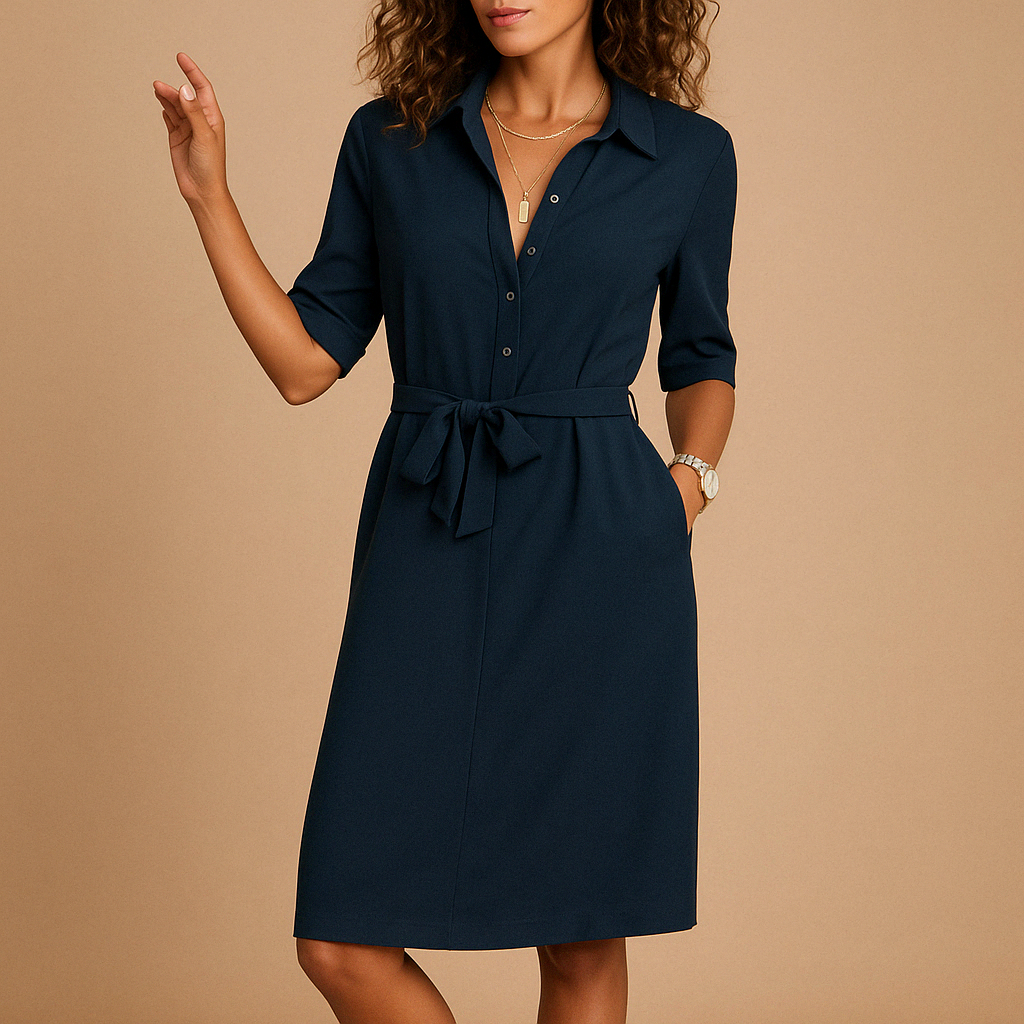 Elegant women’s dress with a modern cut and flattering fit. Perfect for daily wear, office outfits, or an evening out.