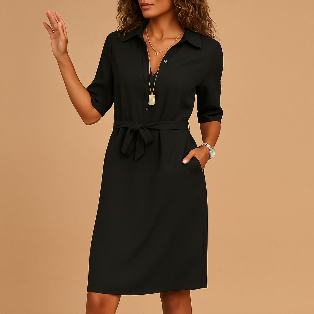 Elegant women’s dress with a modern cut and flattering fit. Perfect for daily wear, office outfits, or an evening out.