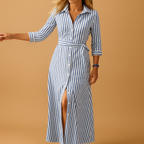 Elegant long summer dress for women with breathable fabric and stylish prints. Ideal for warm days, beach outings, and evening strolls.